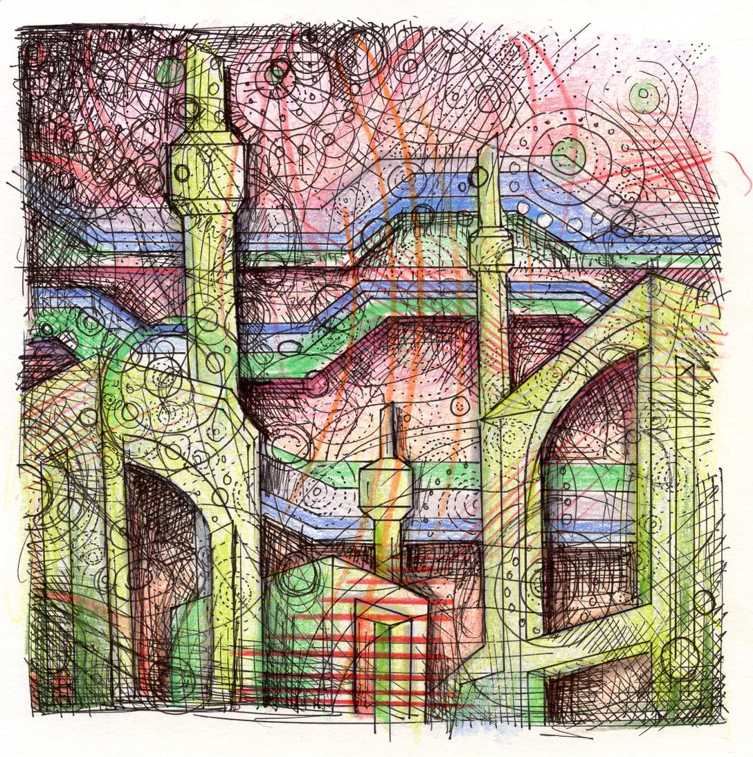 abstract drawing by John Otter